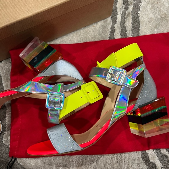 Christian Louboutine Cineticadoll leather luxury sandals ⭐️ - Picture 12 of 14